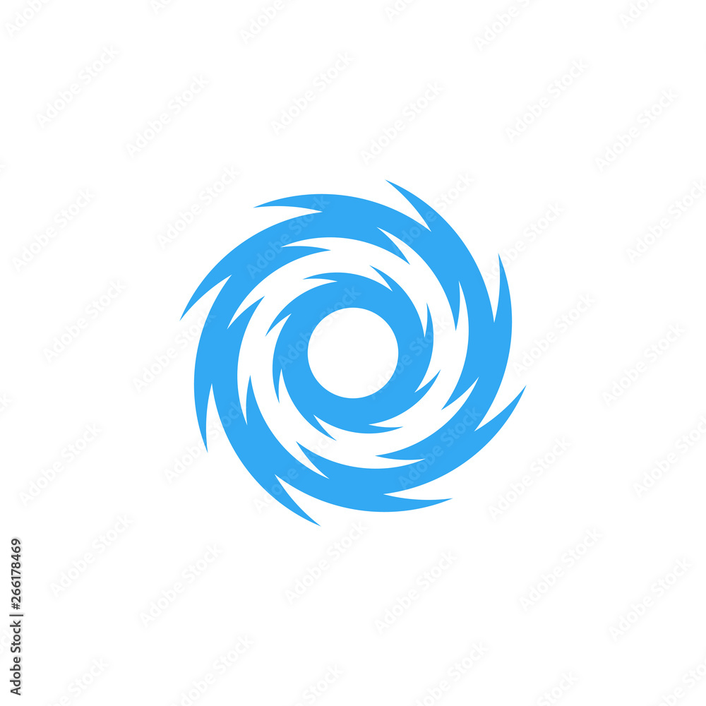 Vortex Vector Illustration Icon Logo for technology business health company with modern high end look Vortex Vector Illustration Icon Logo for technology business health company with modern high end look