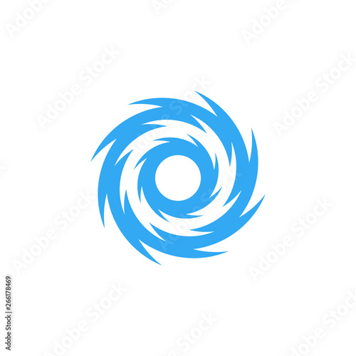 Vortex Vector Illustration Icon Logo for technology business health company with modern high end look