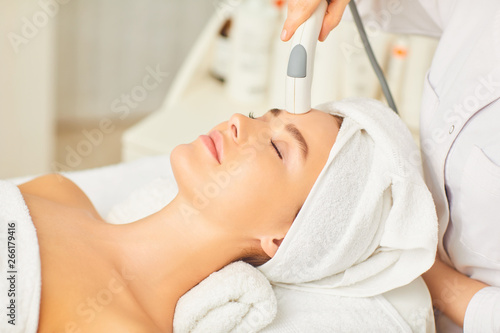 Hardware cosmetology. Cosmetology face procedure. photo