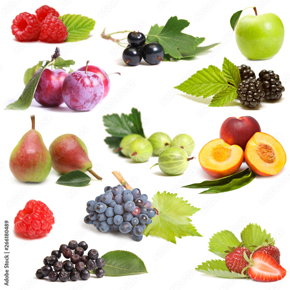 Sweet fruits set Sweet fruits set