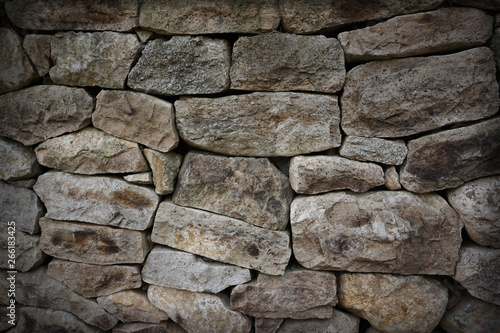 old stone wall