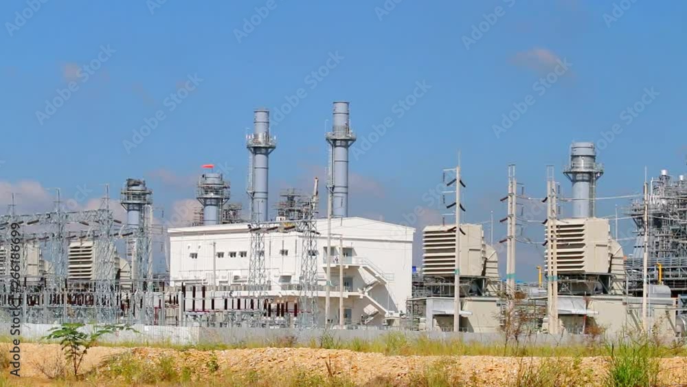 Landscape view of oil and chemical industrial plant Landscape view of oil and chemical industrial plant