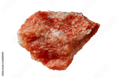 Potash mineral isolated photo