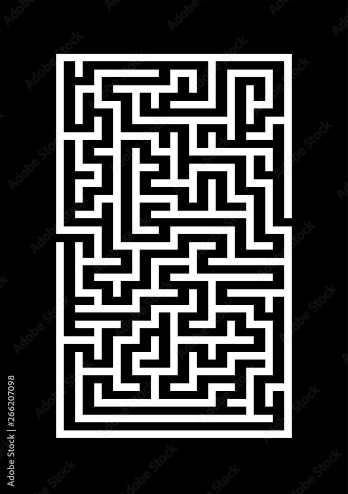 Minimal Poster with Labyrinth BG. Idea or Decision Concept Minimal Poster with Labyrinth BG. Idea or Decision Concept