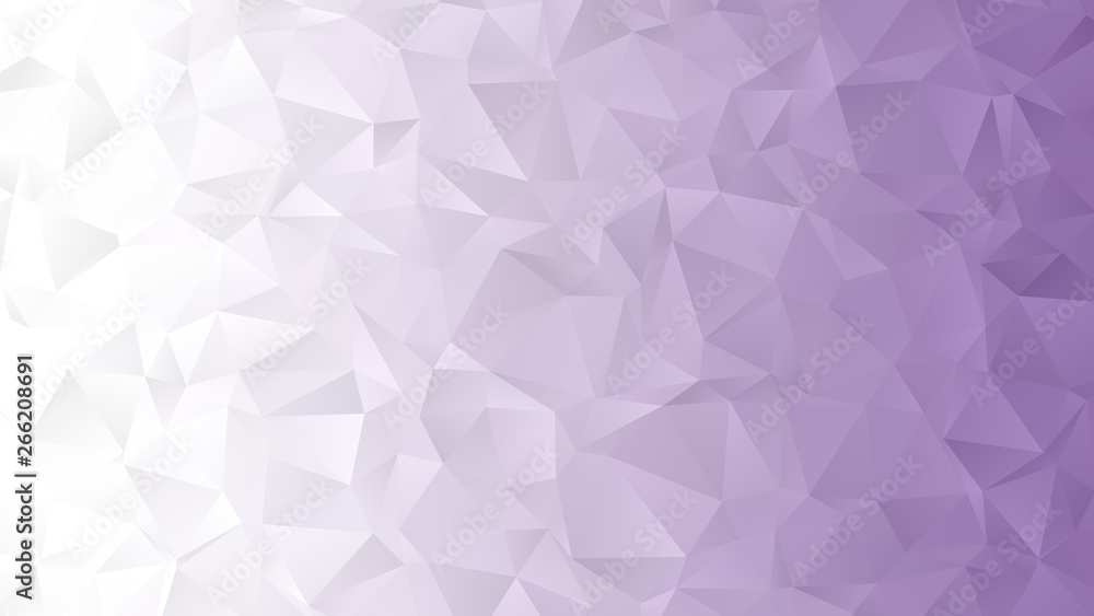 Light purple abstract low poly backgound for modern design, vector illustration template
