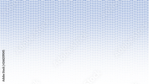 White and blue pop art background in vitange comic style with halftone dots, vector illustration template for your design