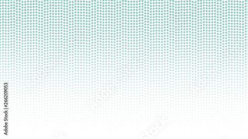 White and green retro comic pop art background with haftone dots design. Vector clear template for banner or comic book design