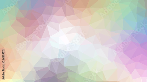 Colorful abstract mosaic background with polygonal design, vector illustration template
