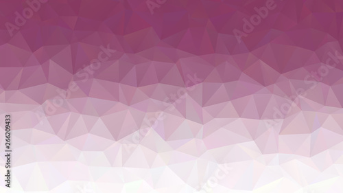 Red and white mosaic background design in low poly style, vector illustration template