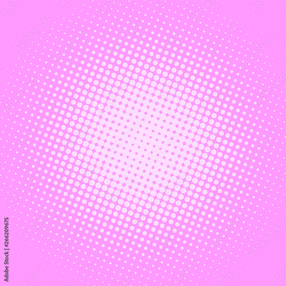 Light magenta retro comic pop art background with dots. Vector abstract background with halftone dots design.. Light magenta retro comic pop art background with dots. Vector abstract background with halftone dots design..