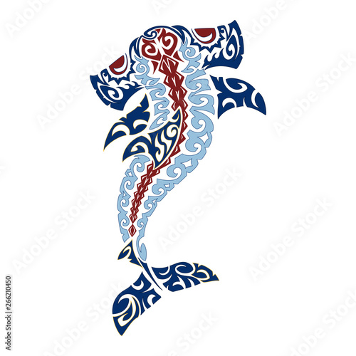 Juego de tatuajes de tiburón al: vector de stock (libre de regalías)  1952153563 | Shutterstock