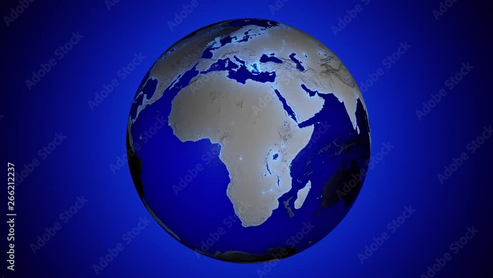 Blue transparent 3d animated earth showing the borders of the country Singapore and the capital Singapore in 4K resolution at day Blue transparent 3d animated earth showing the borders of the country Singapore and the capital Singapore in 4K resolution at day
