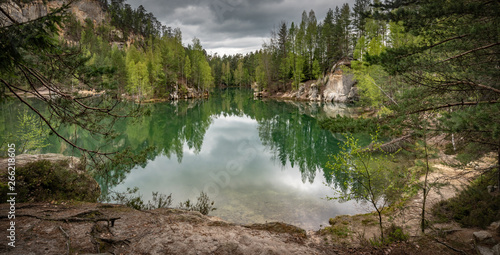 Jezioro Adrspaskie skalne miasto, Teplice nad Metuji