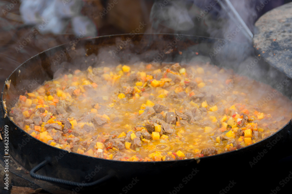 food to the plow disk typical of Argentine gastronomy food to the plow disk typical of Argentine gastronomy