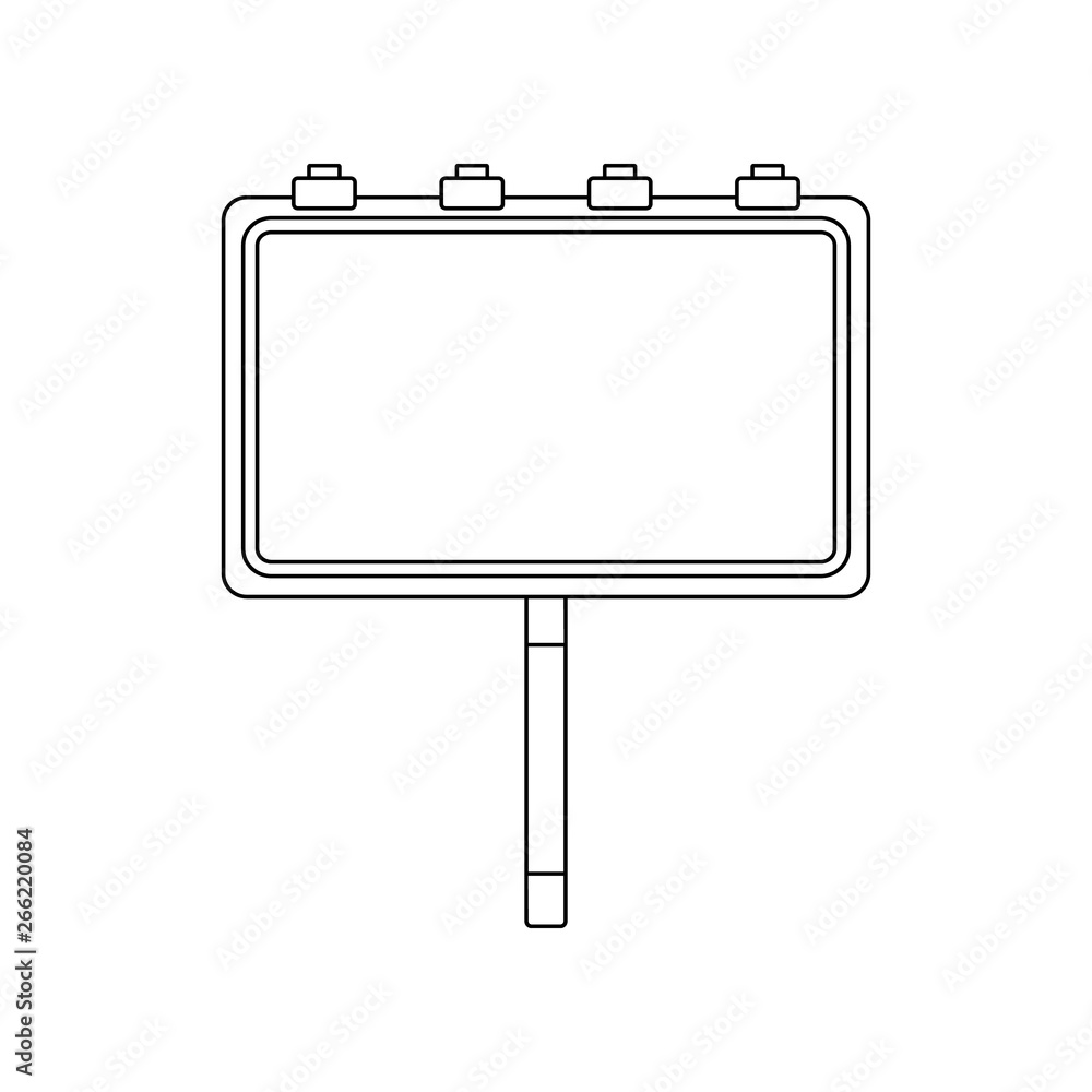 A hoarding colored icon. Element of road signs and junctions for mobile concept and web apps icon. Outline, thin line icon for website design and development, app development A hoarding colored icon. Element of road signs and junctions for mobile concept and web apps icon. Outline, thin line icon for website design and development, app development