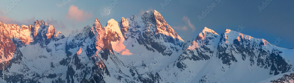 Fototapeta Winter Tatras in Eastern Europe