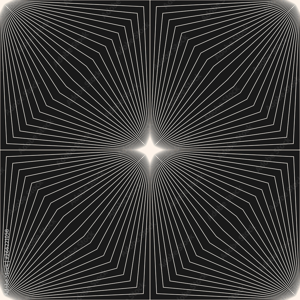 Geometric seamless pattern with thin slanted lines in concentric square form Geometric seamless pattern with thin slanted lines in concentric square form