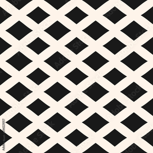 Rhombuses seamless pattern. Geometric texture with  lozenges, diamond shapes