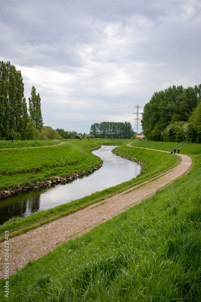 Sale Water park River path.