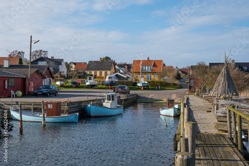 Boats in port of Kalvehave in Denmark © Gestur