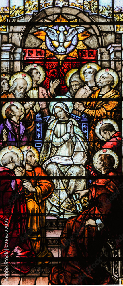 Pentecost, quebec cathedral