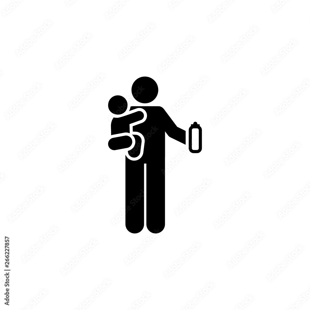 Baby, milk, father icon. Element of parent icon. Premium quality graphic design icon. Signs and symbols collection icon for websites, web design Baby, milk, father icon. Element of parent icon. Premium quality graphic design icon. Signs and symbols collection icon for websites, web design