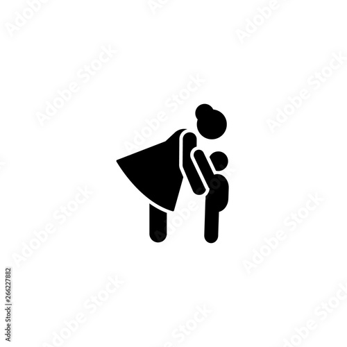 Mother, crying, ignore icon. Element of parent icon. Premium quality graphic design icon. Signs and symbols collection icon for websites, web design