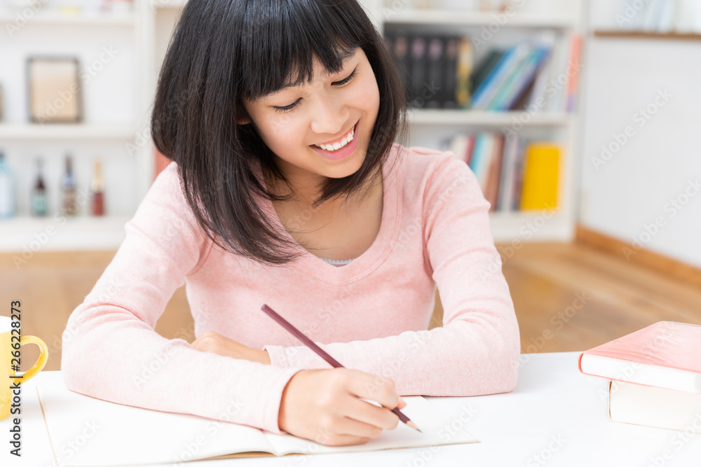 女の子 勉強 女の子 勉強