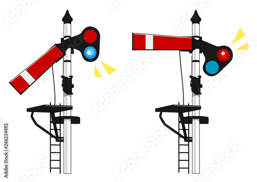鉄道の信号機