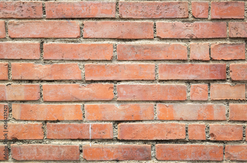 Fototapeta premium background of red bricks wall