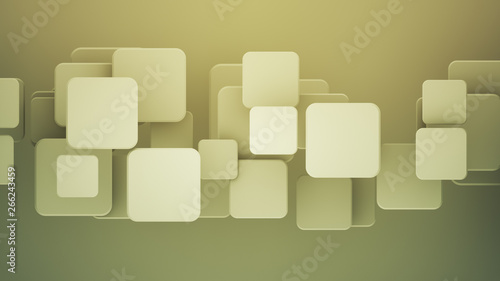 Overlapping yellow squares ...