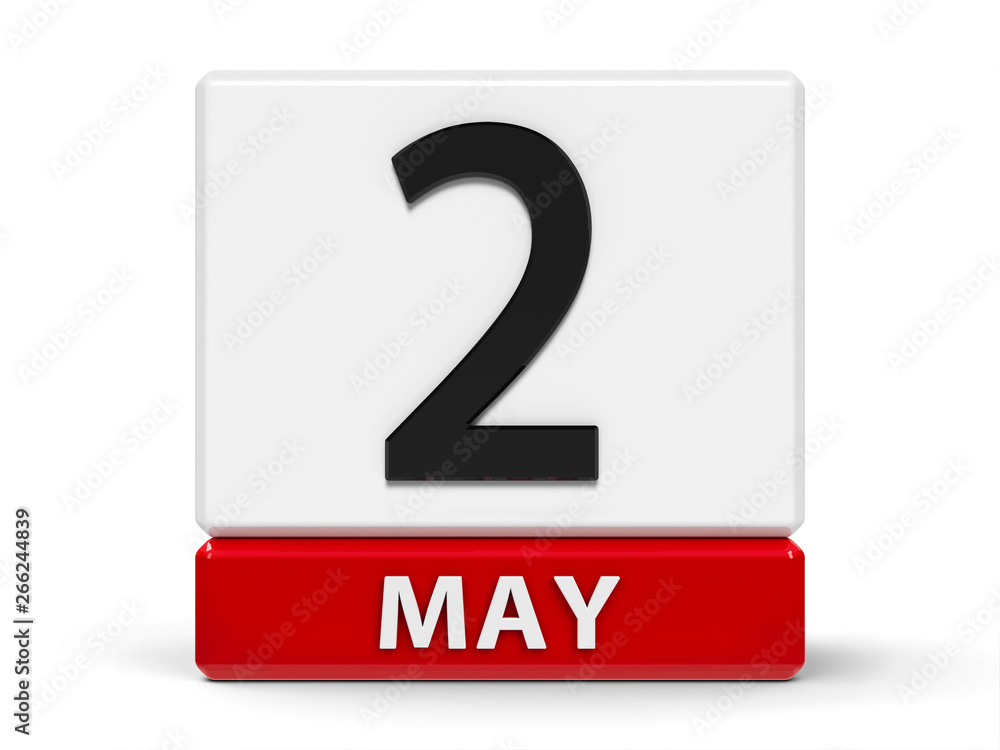 Cubes calendar 2nd May Cubes calendar 2nd May