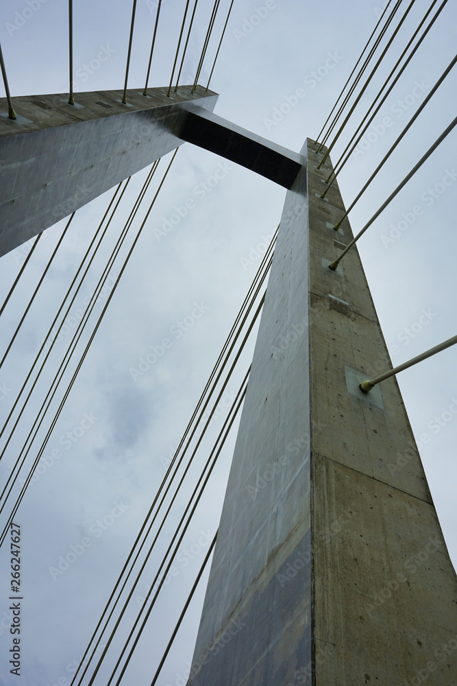 Fototapeta premium detail of bridge