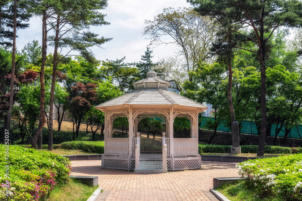 jeongdong park white gazebo jeongdong park white gazebo