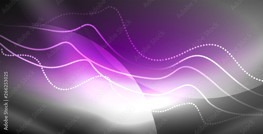 Neon lines shiny glowing background Neon lines shiny glowing background