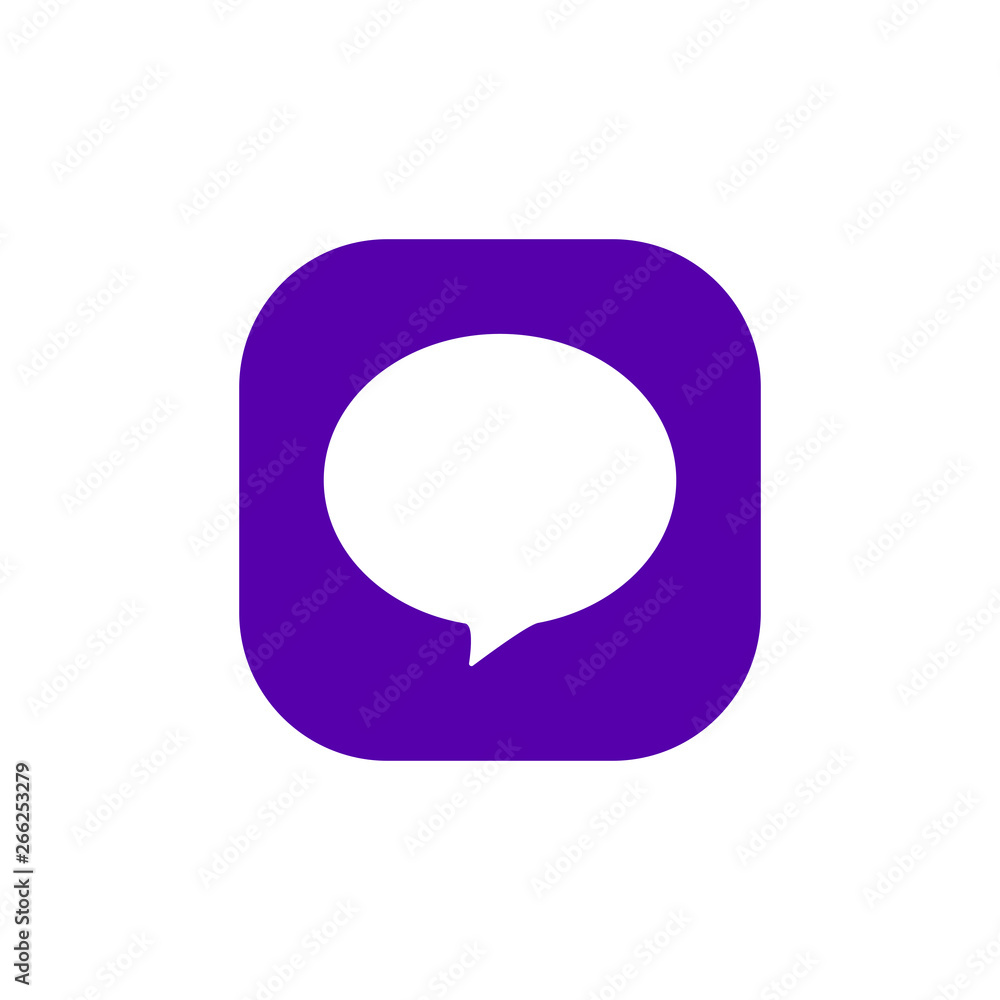 Speech bubble, speech balloon, chat bubble vector icon for apps and websites Speech bubble, speech balloon, chat bubble vector icon for apps and websites