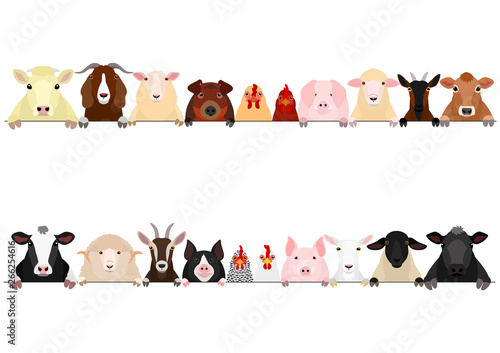 livestock border set