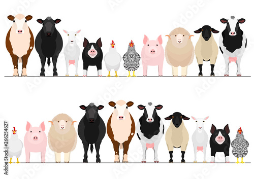 livestock border set