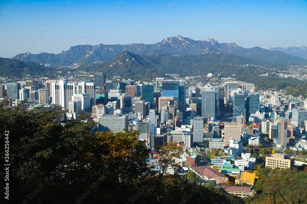 韓国 ソウル 南山からの景色 Stock Photo Adobe Stock 韓国 ソウル 南山からの景色 Stock Photo Adobe Stock