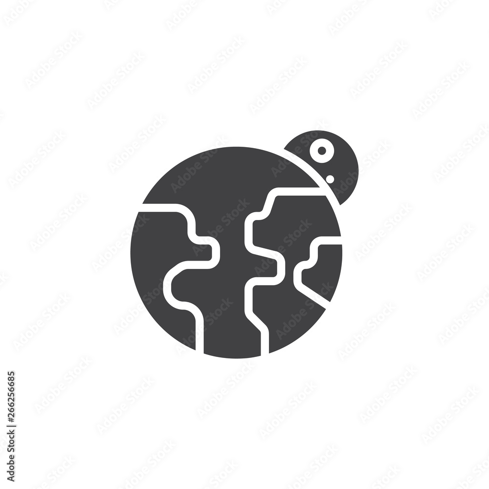 Earth and moon vector icon. filled flat sign for mobile concept and web design. Planet earth and Moon satellite glyph icon. Space, cosmos symbol, logo illustration. Pixel perfect vector graphics Earth and moon vector icon. filled flat sign for mobile concept and web design. Planet earth and Moon satellite glyph icon. Space, cosmos symbol, logo illustration. Pixel perfect vector graphics