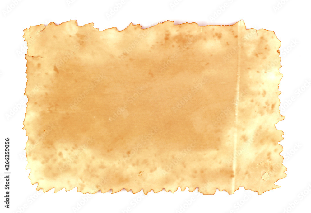 old paper sheet on for background texture