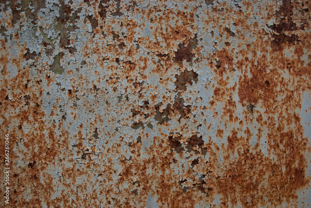 Rusted metal texture