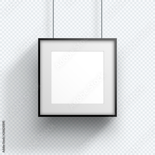 Photo Frame Single Hanging Down Square Design