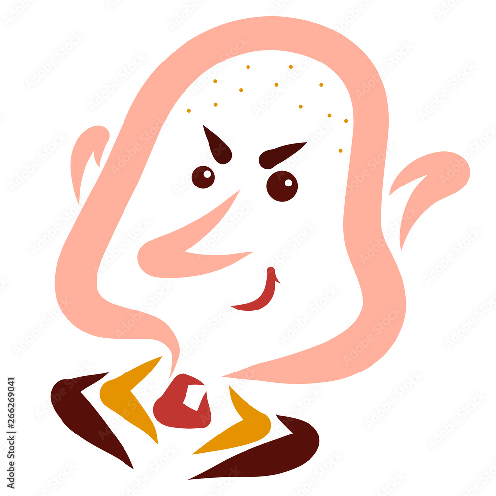 head of a business bald man plotting evil head of a business bald man plotting evil