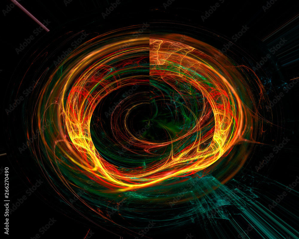 abstract digital fractal, fantasy design abstract digital fractal, fantasy design