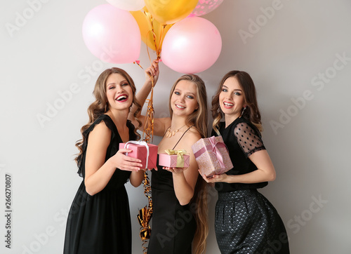 Beautiful young women with ...