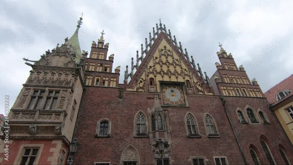 City of Wroclaw in Poland: mainsquare and central city. City of Wroclaw in Poland: mainsquare and central city.