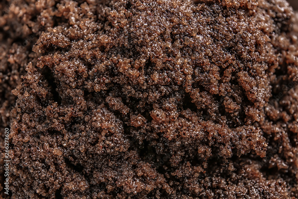 Texture of body scrub, closeup Texture of body scrub, closeup