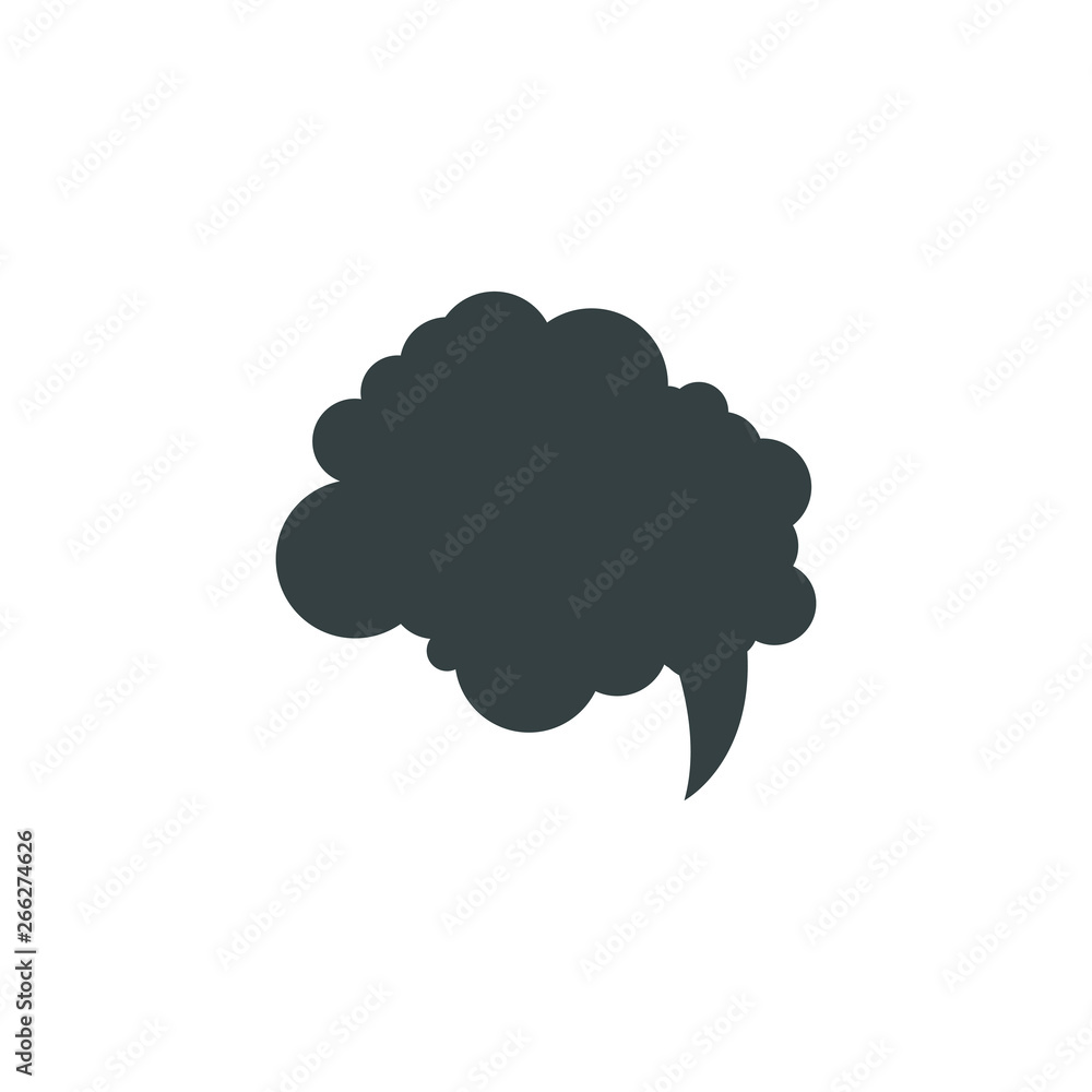 Speech bubble, speech balloon, chat bubble vector icon for apps and websites Speech bubble, speech balloon, chat bubble vector icon for apps and websites