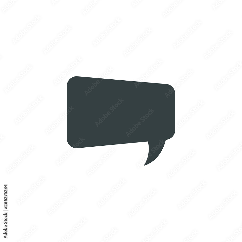 Speech bubble, speech balloon, chat bubble vector icon for apps and websites Speech bubble, speech balloon, chat bubble vector icon for apps and websites